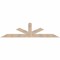 Ekena Millwork Saratoga Smooth Timber Gable Bracket, Douglas Fir, 96"W x 24"H x 5 1/2"D x 5 1/2"F, 6/12 Pitch GBW096X24X0606SAR00SDF - alternate 1